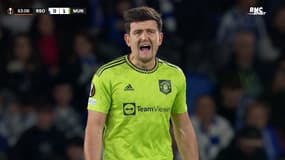Harry Maguire lors de Real Sociedad-Manchester United