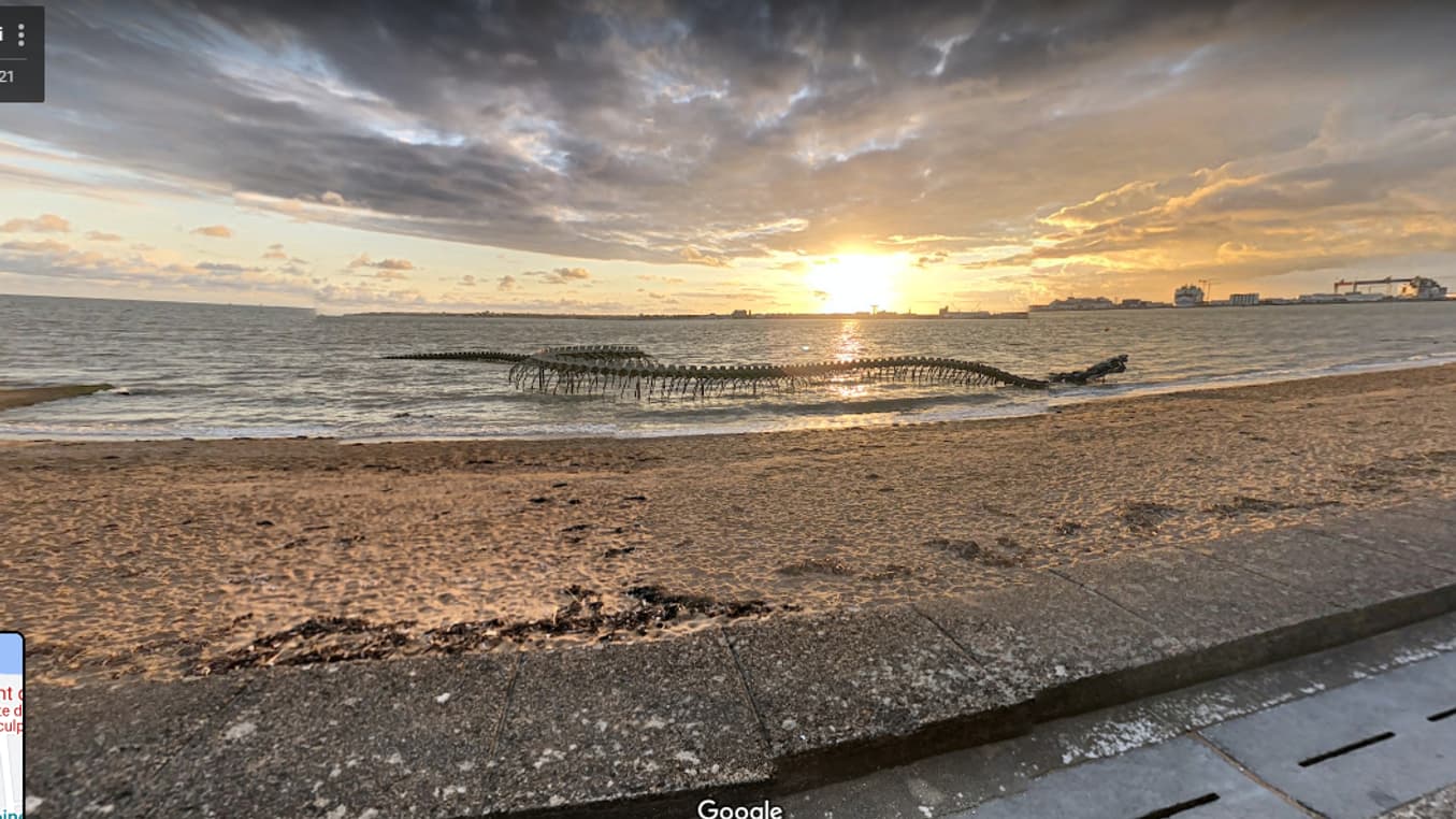 Le Serpent d’Océan, sur Google Street View