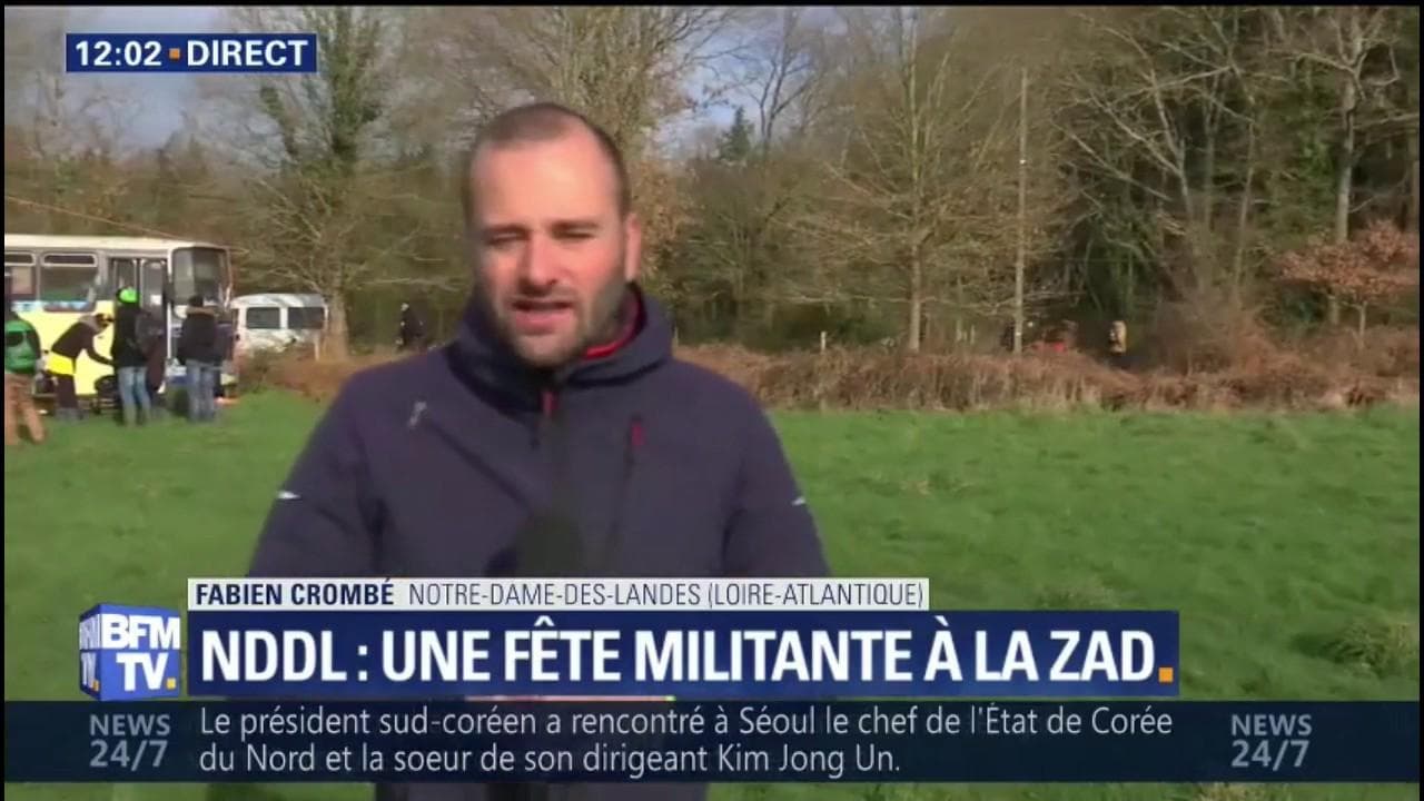 NotreDamedesLandes les militants fêtent l'abandon du projet d'aéroport