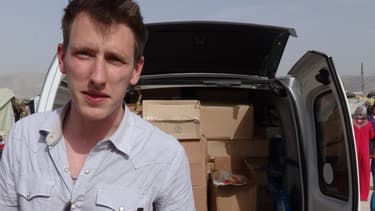 Peter Kassig à la frontière syrienne fin 2012.
