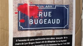 Des collectifs demandent à la municipalité lyonnaise de suivre le mouvement lancé par la mairie de Paris en octobre 2024, en débaptisant la rue Bugeaud.