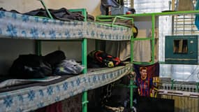 Une photo obtenue par l'agence de presse iranienne Mizan le 16 octobre 2022 montre des lits superposés vides à l'intérieur de la tristement célèbre prison d'Evin, au nord-ouest de la capitale iranienne Téhéran. (Photo d'illustration)
