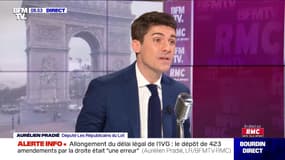 Aurélien Pradié (LR): "Le match Le Pen-Macron, je le refuse"