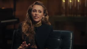 Miley Cyrus dans "The Zane Lowe Show"