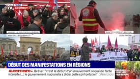 Début des manifestations en régions (2) - 05/12