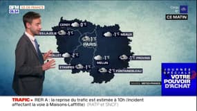 Météo Paris-Île-de-France: un ciel chargé ce lundi, seulement 3°C prévus à Paris