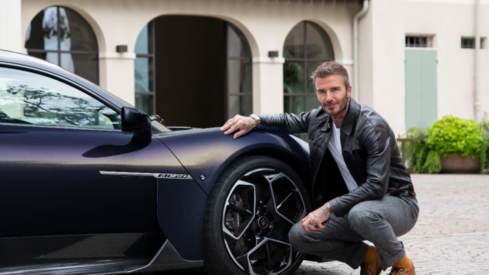 Maserati x David Beckham Maserati x David Beckham