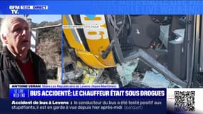 Bus accidenté: Antoine Veran le maire de Levens se dit "très en colère" de la situation   