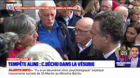 Tempête Aline: les habitants de la Vésubie interpellent le ministre Christophe Béchu