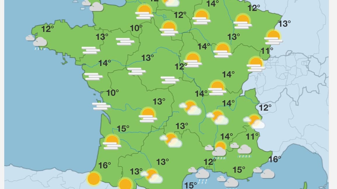 La météo en France le dimanche 23 février 2025. La météo en France le dimanche 23 février 2025.