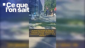 Une vidéo largement diffusée sur les réseaux sociaux montre un jeune homme frappé par un policier lors de son interpellation à Vénissieux le mardi 4 juin 2024.