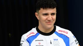 Isack Hadjar à Melbourne le 13 mars 2025