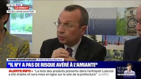 Dégâts autour de l'usine Lubrizol: selon le préfet, "les pompages ont commencé et vont se poursuivre dans les jours qui viennent"