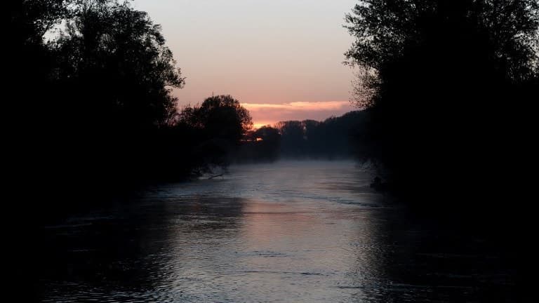 Le fleuve Evros, non loin duquel les trois corps ont été retrouvés.