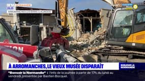 Arromanches: le vieux musée disparaît pour un nouveau bâtiment