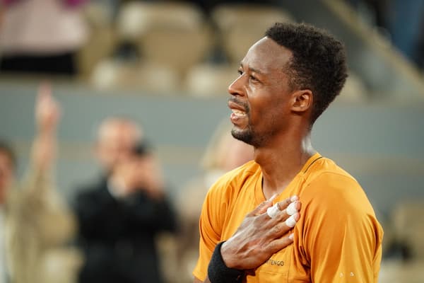 Gaël Monfils à Roland-Garros le 30 mai 2023