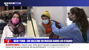 New York: des stades transformés en centres de vaccination géants