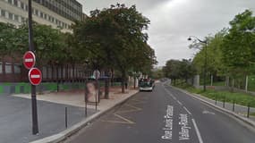 La victime a été retrouvée dans cette zone, à Paris.