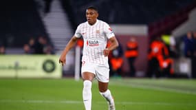 Anthony Martial lors du huitième de finale de la Ligue Europa entre Séville et West Ham, le 17 mars