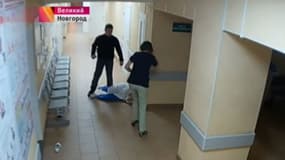 La vidéo d'une agression dans un hôpital russe