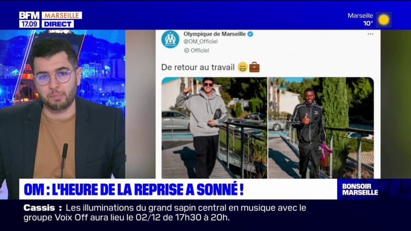 OM: les joueurs ont repris le chemin de l'entrainement ce mercredi matin