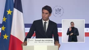 Gabriel Attal annonce le retour du masque à l'école primaire dans 39 départements