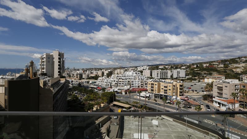 Vue de la ville de Limassol à Chypre, le 20 mars 2023