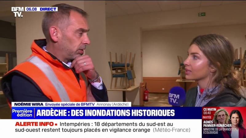 Annonay: un foyer où résident des personnes âgées touché par les inondations