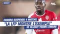 AS Monaco : Camara suspendu 4 matchs, "la LFP montre l'exemple" se réjouit Yoann Lemaire 