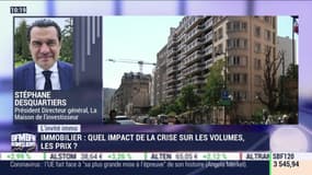 Stéphane Desquartiers (La Maison de l'investisseur) : Immobilier, quel impact de la crise sur les volumes et les prix ? - 07/04