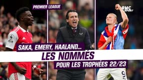Premier League : Haaland, Emery, Saka… Les nommés pour les trophées de la saison 22/23
