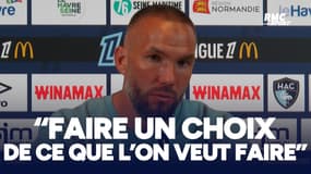 Le Havre 1-2 Lens : "Le bon moment de faire un choix", Digard attend un tournant de ses joueurs contre Nice