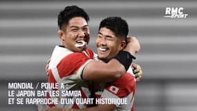 Mondial / poule A : Le Japon bat les Samoa et se rapproche d’un quart historique