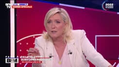 Marine Le Pen: "Il y a des gens autour d'Éric Zemmour qui sont des nazis"