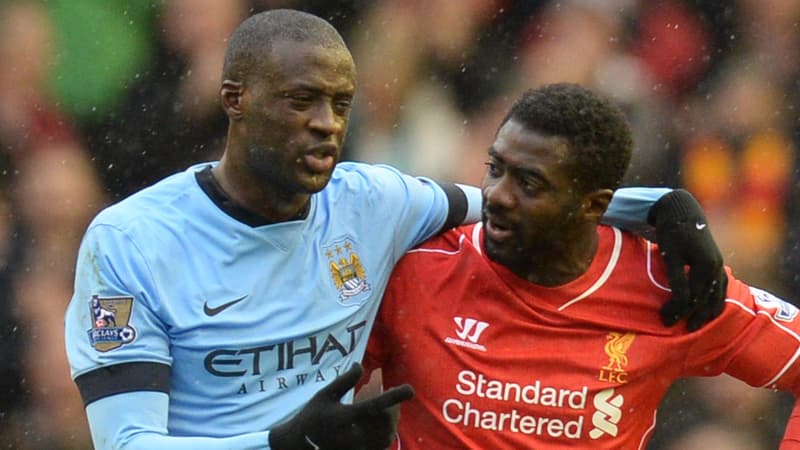 Yaya Touré (à gauche) et Kolo Touré (à droite)