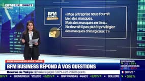 BFM Business avec vous : Les entreprises devraient-elles privilégier les masques chirurgicaux pour leurs salariés ?