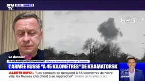 Ukraine: pour le maire de Kramatorsk, "le principal risque est dans les airs"