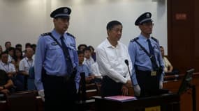 Bo Xilai, lors de l'ouverture de son procès, ce jeudi 22 août.