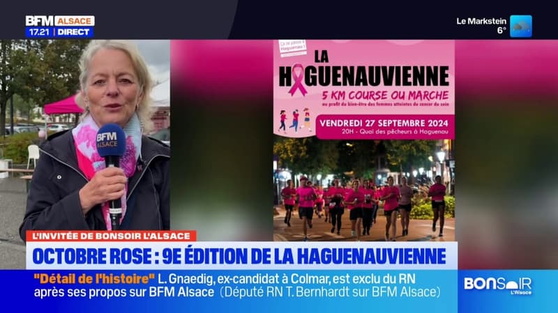 Haguenau: la 9e Haguenauvienne se déroule ce vendredi, une course pour récolter des dons pour les femmes touchées par un cancer du sein