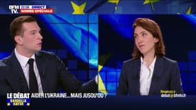 Jordan Bardella à Valérie Hayer: "Le parti politique européen qui finance directement votre campagne électorale en France est financé par Microsoft, Amazon, Meta"