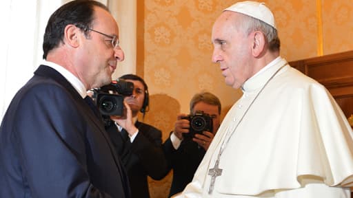 François Hollande a rencontré le pape François ce vendredi matin.