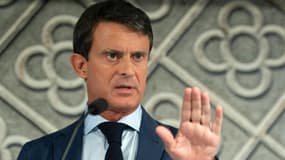 Manuel Valls le 26 septembre 2018 à Barcelone.
