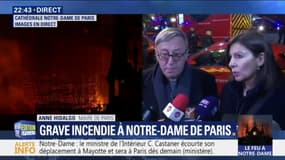 Anne Hidalgo: "Il n'y a plus de toiture, il n'y a plus rien de tout cela"