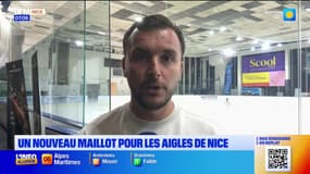 Hockey sur glace : un nouveau maillot pour les Aigles de Nice