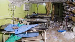 Hôpital attaqué à Khan Cheikhoun.