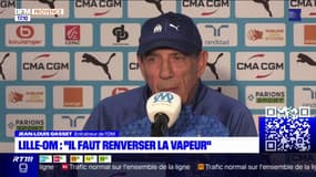 Lille-OM: "Il faut renverser la vapeur" estime Gasset