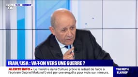 Iran/USA: selon Jean-Yves Le Drian, "la position de la France est une volonté d’aboutir à une désescalade"