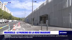 Marseille: le parking de la Rose inauguré