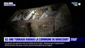 Pas-de-Calais: la commune de Bihucourt ravagée par une tornade