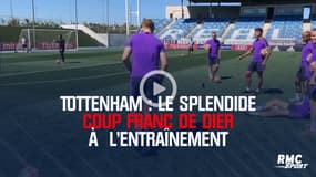 Tottenham : Le splendide coup franc de Dier à l'entraînement